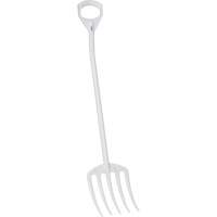 Fourche hygi&eacute;nique, Longueur de 49", Plastique, Blanc FMT Sales Ltd