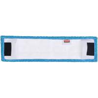 Tampon de vadrouille &agrave; t&ecirc;te plate adaptable, Finition, Microfibre, 5-1/2" x 19-1/2" FMT Sales Ltd
