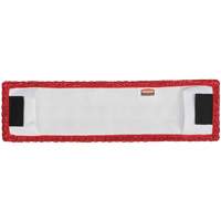 Tampon de vadrouille &agrave; t&ecirc;te plate adaptable, Finition, Microfibre, 5-1/2" x 19-1/2" FMT Sales Ltd