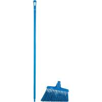 T&ecirc;te &agrave; balai en angle avec manche en m&eacute;tal, Crins Extra-ferme, 12", Polyester, Bleu FMT Sales Ltd
