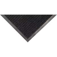 Tapis &agrave; nervures doubles, Essuie-pieds/grattoir, 3' x 5' x 1/4", Charbon FMT Sales Ltd