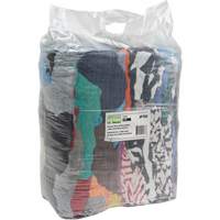 Recycled Material Wiping Rags, Cotton, Mix Colours, 25 lbs. FMT Sales Ltd