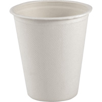 Gobelet compostable &agrave; paroi unique pour boisson chaude, Papier, 8 oz, Blanc FMT Sales Ltd