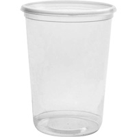Contenant &agrave; charcuterie transparent sans couvercle Magik 32 oz, Plastique, Ronde FMT Sales Ltd