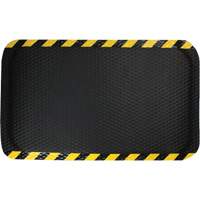 Hog Heaven Mat, Diamond, 3' x 5' x 5/8", Black/Yellow, Nitrile FMT Sales Ltd