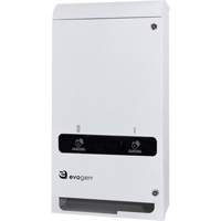 Distributeur double et sans contact de produits d'hygi&egrave;ne f&eacute;minine EvoGen EVNT3 FMT Sales Ltd