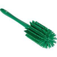 Medium Brush with Handle, Stiff Bristles, 17" Long, Green FMT Sales Ltd