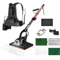 Machine oscillante pour le nettoyage des planchers Shock avec sac &agrave; dos, Nettoyant FMT Sales Ltd