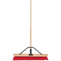Balai-brosse &agrave; manche renforc&eacute;, 24", Moyen, Soies PVC FMT Sales Ltd