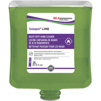 Savon de puissance moyenne pour les mains Solopol, Pierre ponce, 2 L, Cartouche en plastique, Lime FMT Sales Ltd