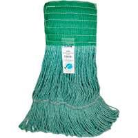 T&ecirc;te de vadrouille &agrave; bande large, Antimicrobien/Finition de plancher/Sp&eacute;cialis&eacute;, Coton/Rayonne/Synth&eacute;tique, Style Boucle FMT Sales Ltd
