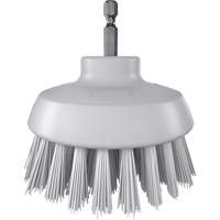 Brosse ronde HyDrive pour perceuse, Soies Tr&egrave;s ferme, Longueur de 3-1/10", Blanc FMT Sales Ltd