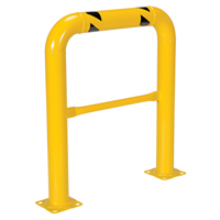 High Profile Machinery Guards, 3' W x 3.5' H, Yellow FMT Sales Ltd