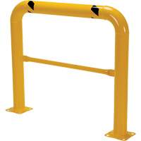 High Profile Machinery Guards, 4' W x 3.5' H, Yellow FMT Sales Ltd