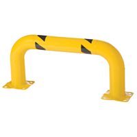Low Profile Rack Guards, 3' W x 1.4' H, Yellow FMT Sales Ltd
