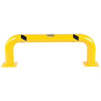 Low Profile Rack Guards, 4' W x 1.4' H, Yellow FMT Sales Ltd