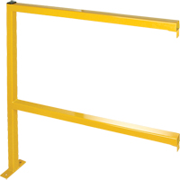 Perimeter Guards - Tubular Style, 46" W x 49-1/2" H, Yellow FMT Sales Ltd