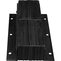Butoirs de quai lamell&eacute;s, Vertical, Caoutchouc, 11" la x 4" p x 20" h FMT Sales Ltd