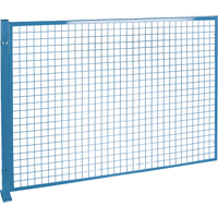 Protecteurs de p&eacute;rim&egrave;tre - Style treillis m&eacute;tallique, 4' h x 8' la, Bleu FMT Sales Ltd