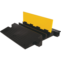Protecteur de c&acirc;ble &agrave; traverse extr&ecirc;me Yellow Jacket, 2 canaux, 35,75" lo x 42,125" la x 5,125" h FMT Sales Ltd