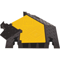 Yellow Jacket&reg; 3-Channel Heavy Duty Cable Protector - Left Turn FMT Sales Ltd