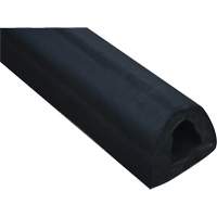 Extruded Rubber Bumper, Rubber, 4-1/8" W x 120" L x 3-7/8" D FMT Sales Ltd