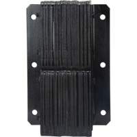 Laminated Dock Bumpers, Vertical, Rubber, 11" W x 4" D x 20" H FMT Sales Ltd
