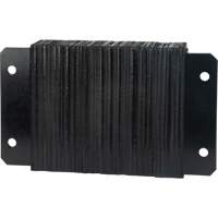 Laminated Dock Bumpers, Horizontal, Rubber, 18" W x 4" D x 12" H FMT Sales Ltd