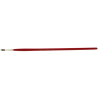 Pinceau de forme ronde pour marquage, Largeur de la brosse de 9/64", Soie de chameau, Manche &agrave; Bois FMT Sales Ltd