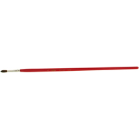 Pinceau de forme ronde pour marquage, Largeur de la brosse de 5/32", Soie de chameau, Manche &agrave; Bois FMT Sales Ltd