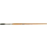 Pinceau une passe, Largeur de la brosse de 1/8", Soie de bœuf, Manche &agrave; Bois FMT Sales Ltd