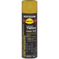 Peinture-&eacute;mail en a&eacute;rosol syst&egrave;me V2100, Jaune industriel, Brillant, 15 oz, Canette a&eacute;rosol FMT Sales Ltd