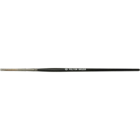 Pinceau plat pour artiste, Largeur de la brosse de 6 mm, Martre rouge, Manche &agrave; Bois FMT Sales Ltd