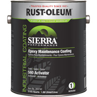 Rev&ecirc;tement dentretien &eacute;poxydique &agrave; base deau Sierra S60 partie 1 activateur, Gallon FMT Sales Ltd