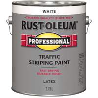 Traffic Striping Paint, White, 3.78 L, Jug FMT Sales Ltd