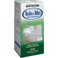 Peinture de remise &agrave; neuf pour baignoires et carreaux, 920 ml, Trousse, Blanc FMT Sales Ltd