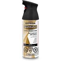 Universal&reg; Enamel Paint & Primer In One, Farmhouse Black, Matte, Aerosol Can FMT Sales Ltd
