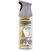 Universal&reg; Enamel Paint & Primer In One, Silver Lilac Purple, Satin, Aerosol Can FMT Sales Ltd
