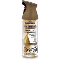Universal&reg; Spray Paint, Bronze, Metallic/Satin, Aerosol Can FMT Sales Ltd