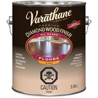 Varathane&reg; Diamond Wood Finish Floors Coating, 3.78 L, Clear, Gloss FMT Sales Ltd