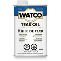 Huile de teck Watco, 946 ml, Transparent, Transparent FMT Sales Ltd