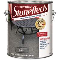 Stoneffects Decorative Concrete Coating, 3.4 L, Solvent-Based, Textured, Grey FMT Sales Ltd