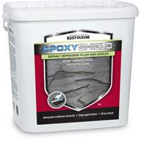 Mat&eacute;riau de remplissage de d&eacute;pression et de nivellement pour asphalte EpoxyShield, Seau, Noir FMT Sales Ltd