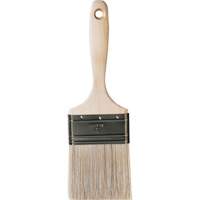 One Coat Trim & Wall Brush, White China, Wood Handle, 3" Width FMT Sales Ltd