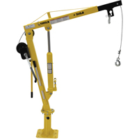 Winch Operated Truck Jib Crane, 500 lbs. (0.25 tons) Capacity, 102' Max. Clearance FMT Sales Ltd