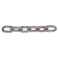 Hot-Dipped Galvanized Chains, Carbon Steel, 5/8" x 150' (45.7 m) L, Grade 30, 6900 lbs. (3.45 tons) Load Capacity FMT Sales Ltd