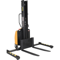 Gerbeur motoris&eacute; avec m&acirc;t &eacute;troit, Fonctionnement &eacute;lectrique, Capacit&eacute; 1500 lb, Lev&eacute;e max 63" FMT Sales Ltd