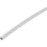 C&acirc;ble m&eacute;tallique, 1000' (304,8 m) x 1/16", 480 lb (0,24 tonne), Galvanis&eacute; FMT Sales Ltd