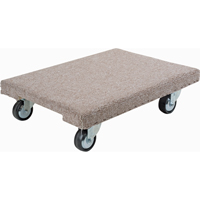 Wood Dollies - Medium-Duty, Polyolefin Wheels, 900 lbs. Capacity, 18" W x 24" D x 7" H FMT Sales Ltd