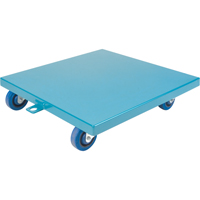 Steel Deck Dollies, 18" W x 18" D x 7" H, 1200 lbs. Capacity FMT Sales Ltd